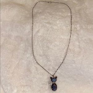 ✨Sterling Silver Necklace w Cute Kitty Pendant ✨